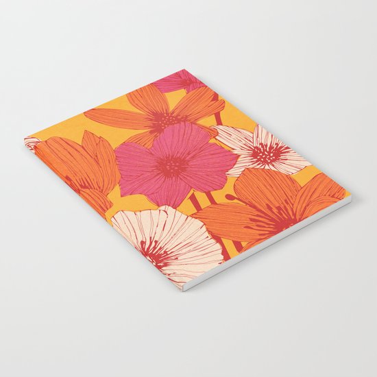 Summer Flowers Notebook