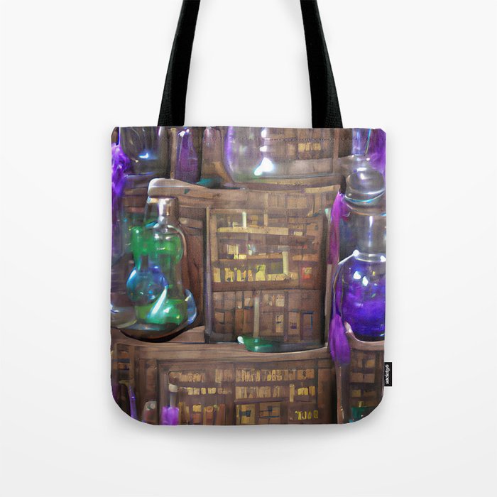 Apothecary Cabinet Tote Bag