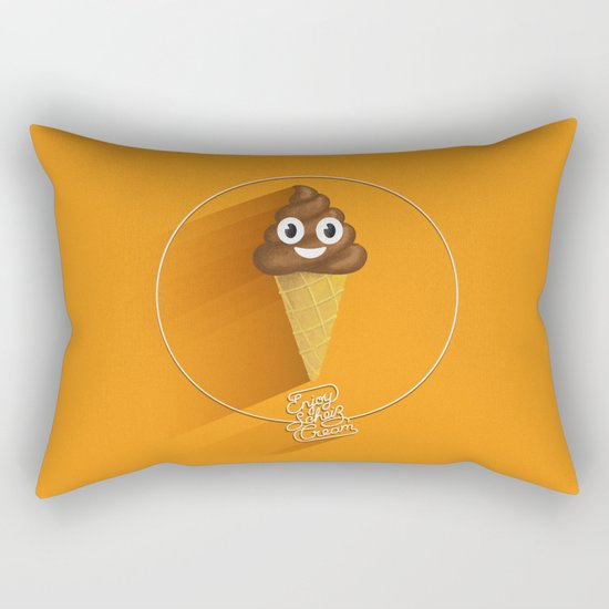 ScheißCream™ // icecream Rectangular Pillow