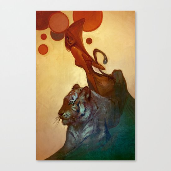 Tigress Canvas Print