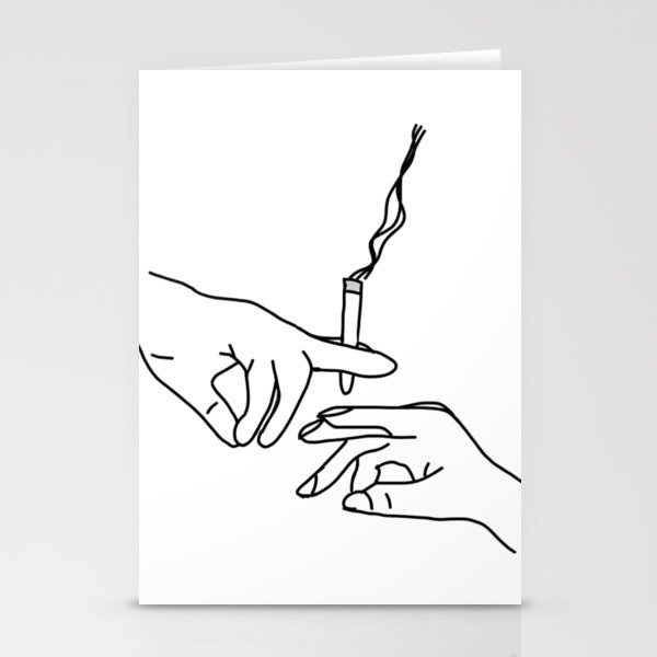 Smoking Stationery Cards