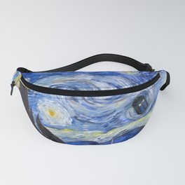 Starry Night with TARDIS Fanny Pack