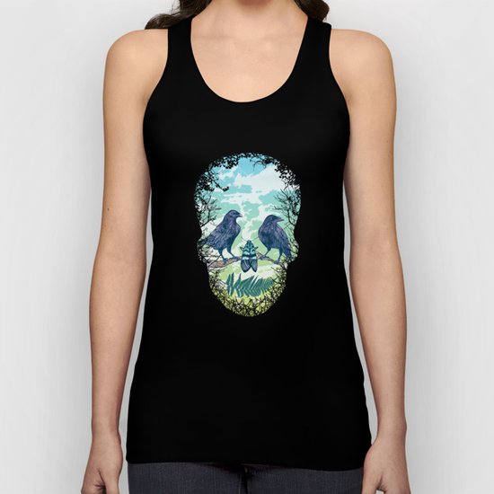 Nature's Skull Unisex Tank Top