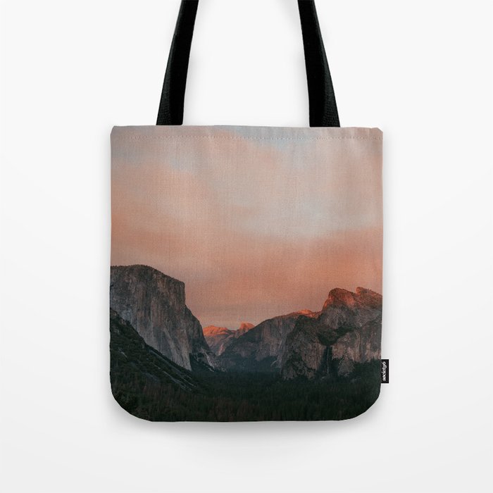 Yosemite National Park Sunset Tote Bag