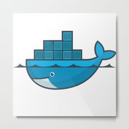 Docker Metal Print