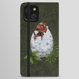 Baby Raptor from Jurassic Park iPhone Wallet Case