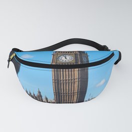 Great Britain Photography - Big Ben Under The Blue Beautiful Sky Fanny Pack