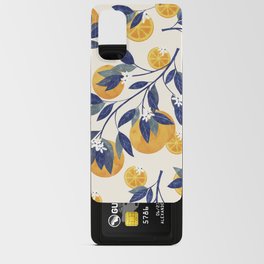 Mediterranean orange branch Android Card Case