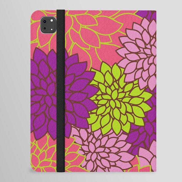 Floral Bright I iPad Folio Case