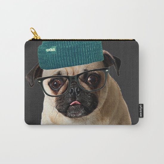 Pug Life ( Hipster ) Carry-All Pouch