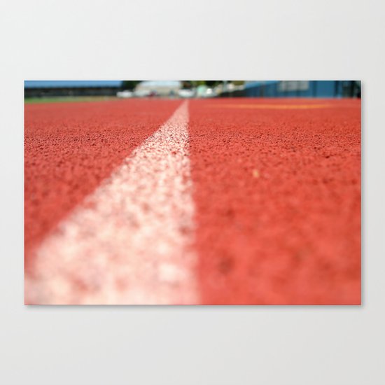 Track Line Canvas Print