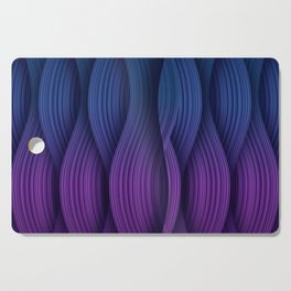 Purple and dark blue background Cutting Board