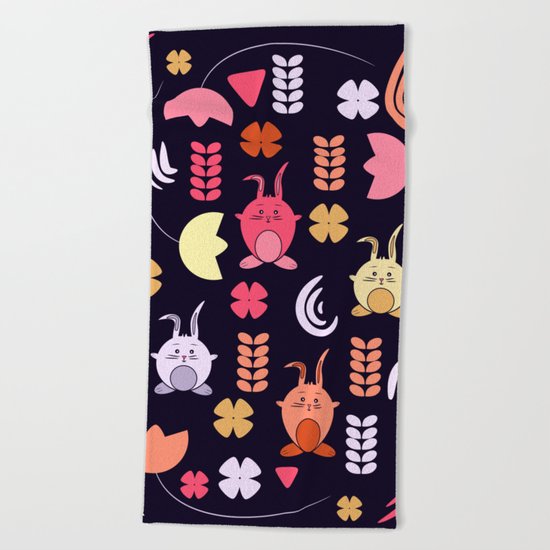 Spring joy Beach Towel