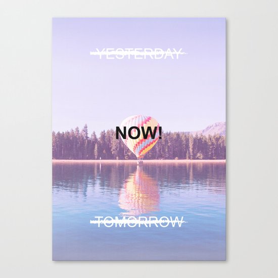 Inspiration - Do It Now! Canvas Print