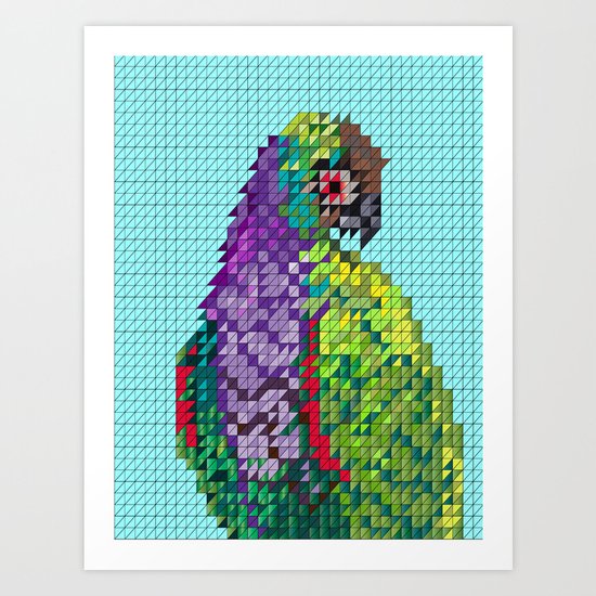 Parrot Art Print