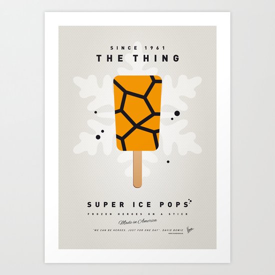 My SUPER ICE POP- No15 Art Print