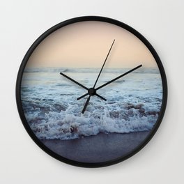 Crash into Me Wall Clock | Curated, Adventure, Beach, Photo, Pacific, Swim, Crashintome, Sail, Sunset, Water 