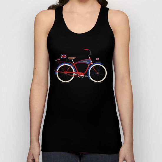 British Bicycle Unisex Tank Top