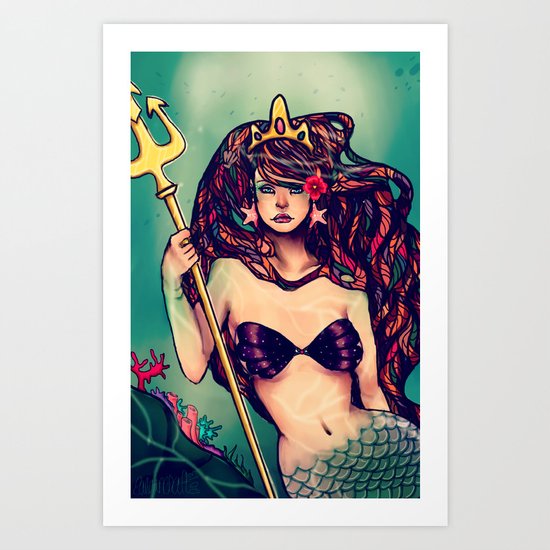 Ariel Art Print