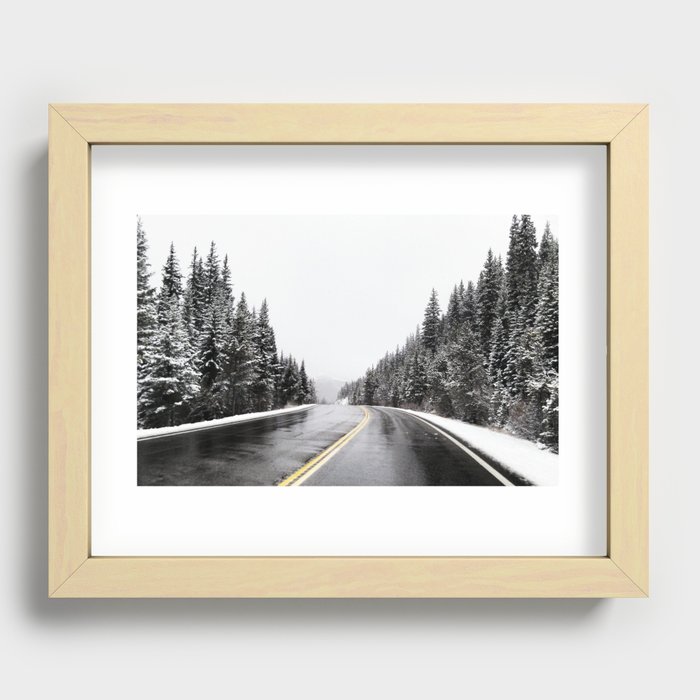Mountain Escape Recessed Framed Print
