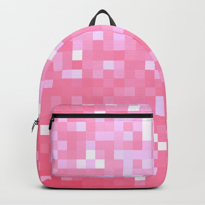 Bubblegum Pink Pixel Sparkle Backpack