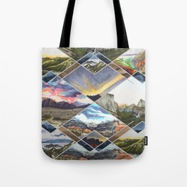 Diamond Mountains Tote Bag