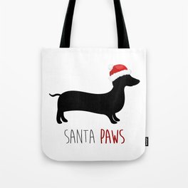 Santa Paws Tote Bag