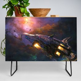 Traveling at the speed of light Credenza