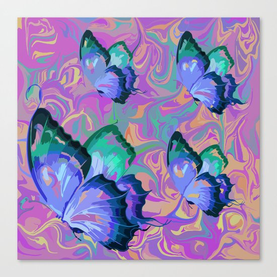 butterflies Canvas Print