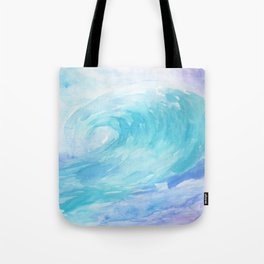 Ombre Wave Tote Bag