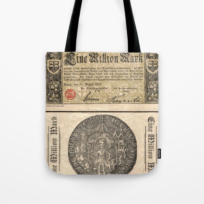 Bonn 1 Million 1923 Tote Bag