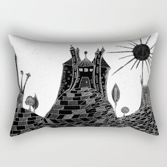 Bubu´s castle Rectangular Pillow