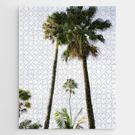 For the love of palm trees | Sintra Portugal fine art travel photography print Jigsaw Puzzle