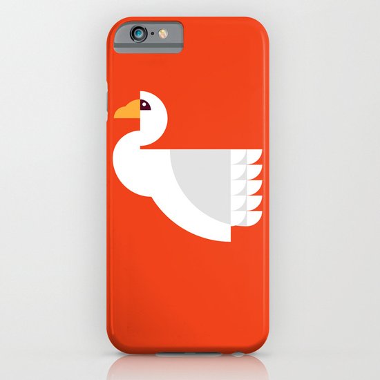 Geometric swan iPhone & iPod Case