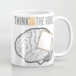 Think Outside the Voxel Coffee Mug
