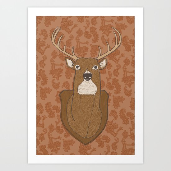 Regal Stag Art Print
