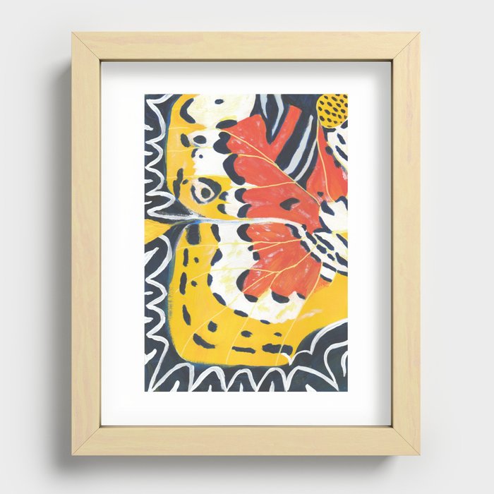 Malay Lacewing Recessed Framed Print