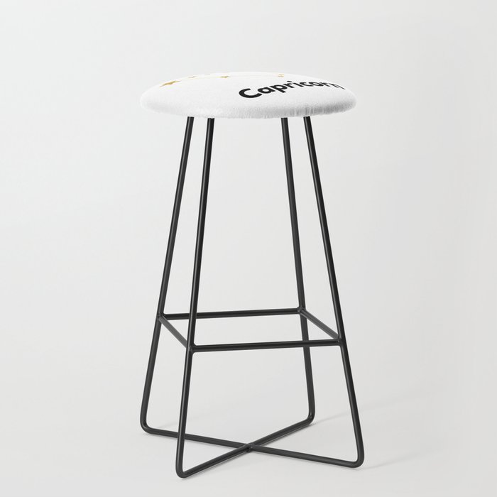 Capricorn, Capricorn Zodiac Bar Stool