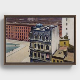 Edward Hopper Framed Canvas