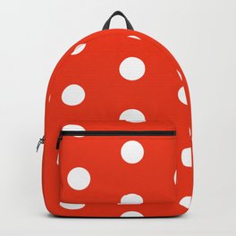 white dots backpacks society6