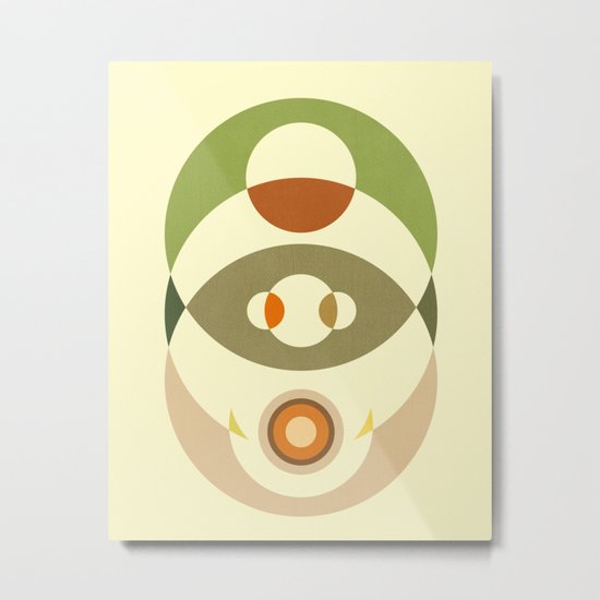 Vintage A. 8 Metal Print