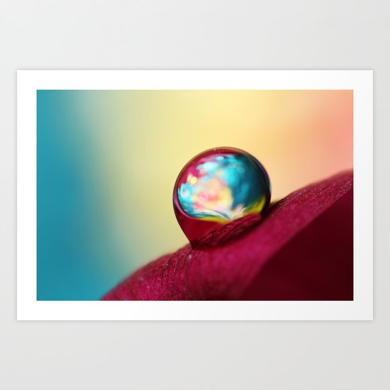 Sparkle in a Drop Art Print