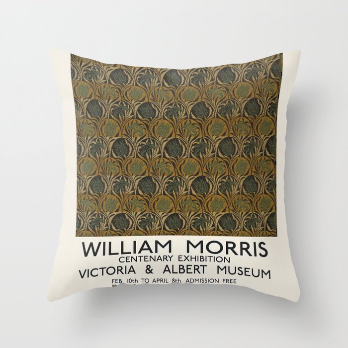 Art Display Pattern (1874) William Morris Throw Pillow