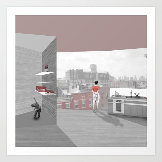 Chef S Kitchen Art Print By Moben Society6
