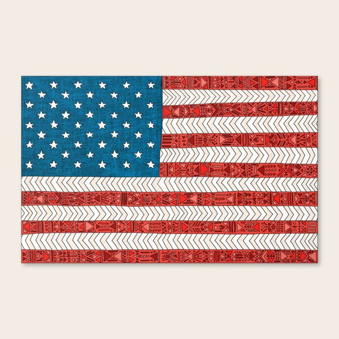USA Canvas Print by Bianca Green Society6