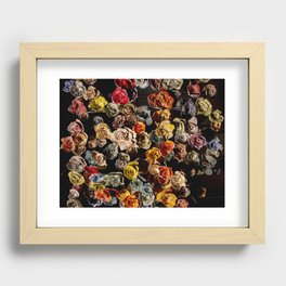 The World From A Different Angle Recessed Framed Print