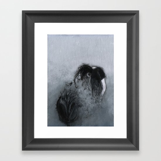 DISINTEGRATION Framed Art Print