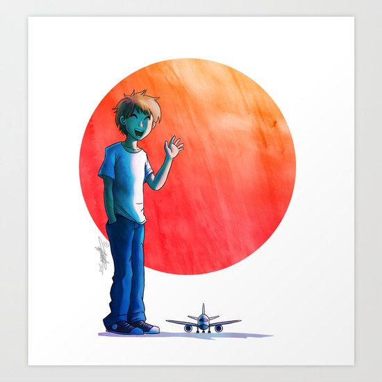Sayonara Art Print