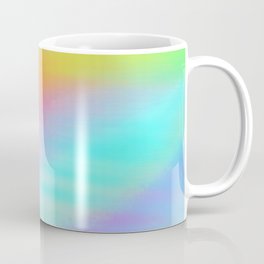 rainbow gradient graphic design Coffee Mug