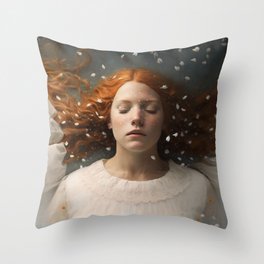 The absolute, punctiform . Throw Pillow